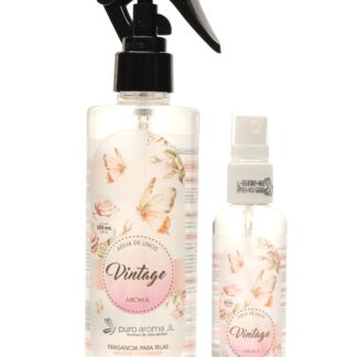 Agua de linos vintange Puro Aroma 60ml y 250ml aroma para textiles ropa closets